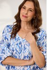 CASA TOP - aztec blue